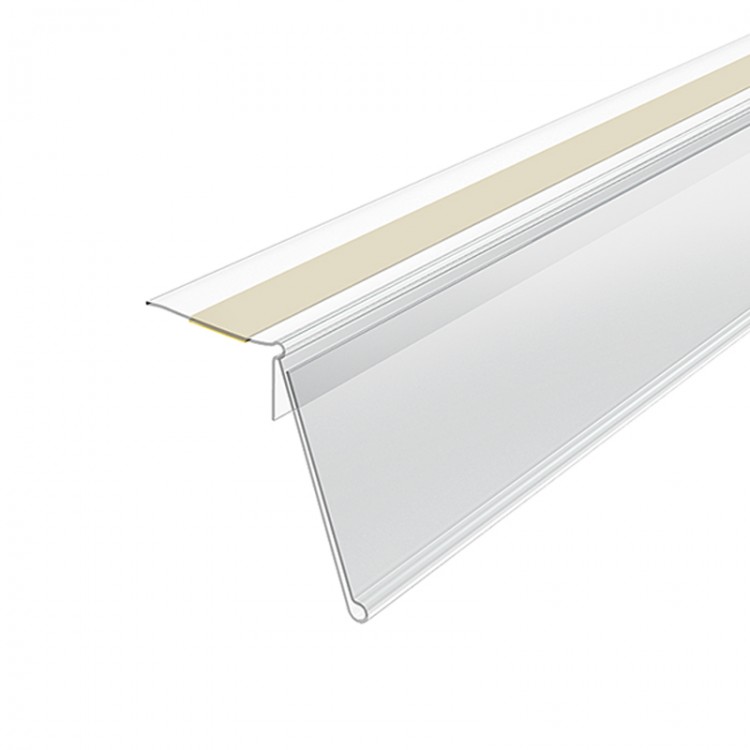 полочный ценникодержатель HEL Самоклеющии?ся ценникодержатель